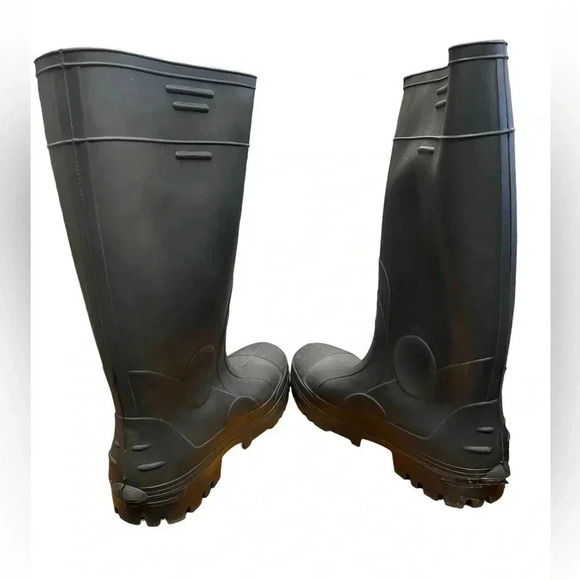 Cofra Waterproof Black Polyurethane Rubber Steel Cap Boots Size  9 - Picture 4 of 9